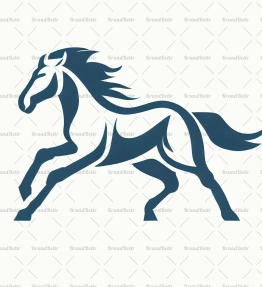 Galoppierendes Pferd